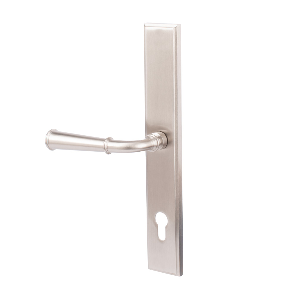 Heritage Brass Verve Multipoint Door Handle (Left Hand) - Satin Nickel - (Sold in Pairs)